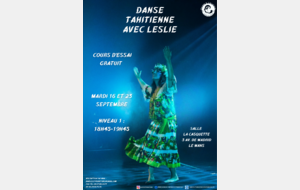 Cours d'essai danse tahitienne