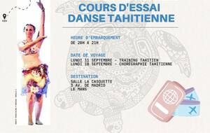 Cours d'essai Training tahitien